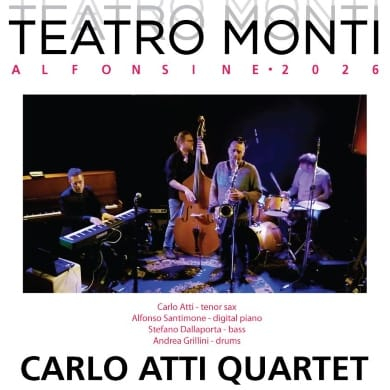 4 MARZO 2026 – CONCERTO- Al Teatro Monti CARLO ATTI QUARTET