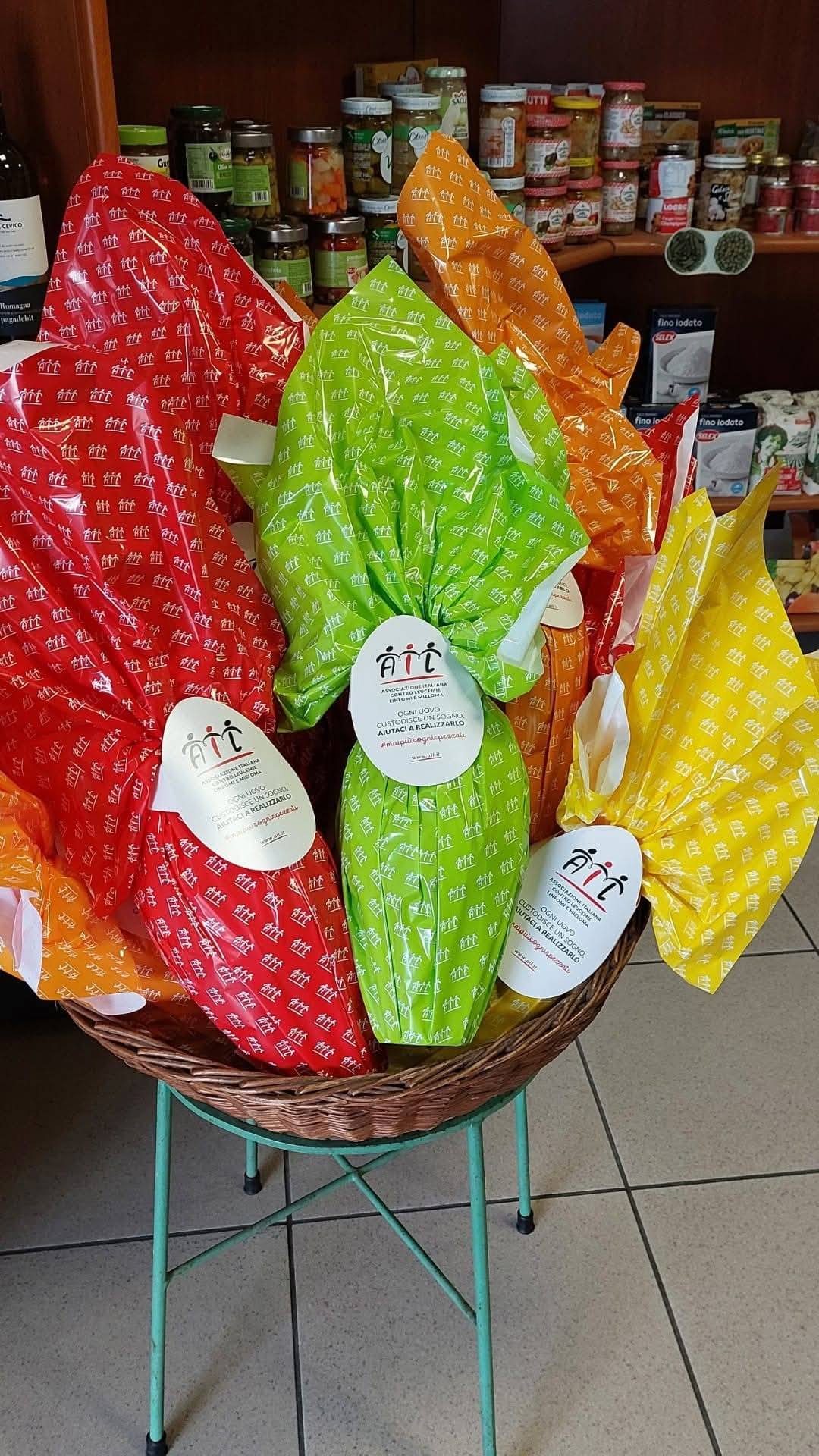 24 MARZO 2026 – Al Centro Frutta Roberta puoi trovare le UOVA e le COLOMBE AIL 2026