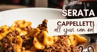 9 APRILE 2026 – Alle Tradizioni di NICK Serata dedicata ai Cappelletti
