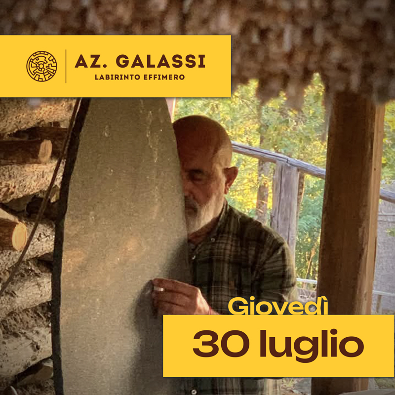 30 LUGLIO 2026 – Al Labirinto Effimero di Galassi Il Viaggio dell’Eroe… l’Inganno – Evento Sonoro “La Pietra di Dedalo”