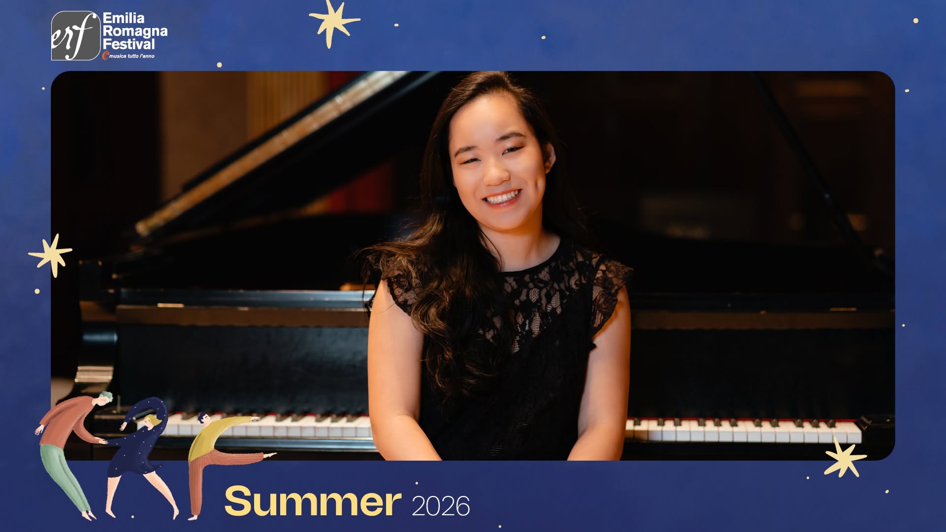 15 LUGLIO 2026 – EVENTI – Concerto di Karina Tseng nel Giardino della Biblioteca Orioli “PRIMO PREMIO” in Ricordo di Paola Bruni