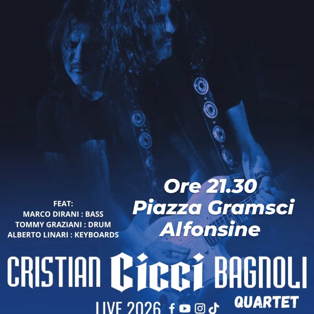 2 LUGLIO 2026 – EVENTO AVIS- Concerto DI Cicci Bagnoli Quartet