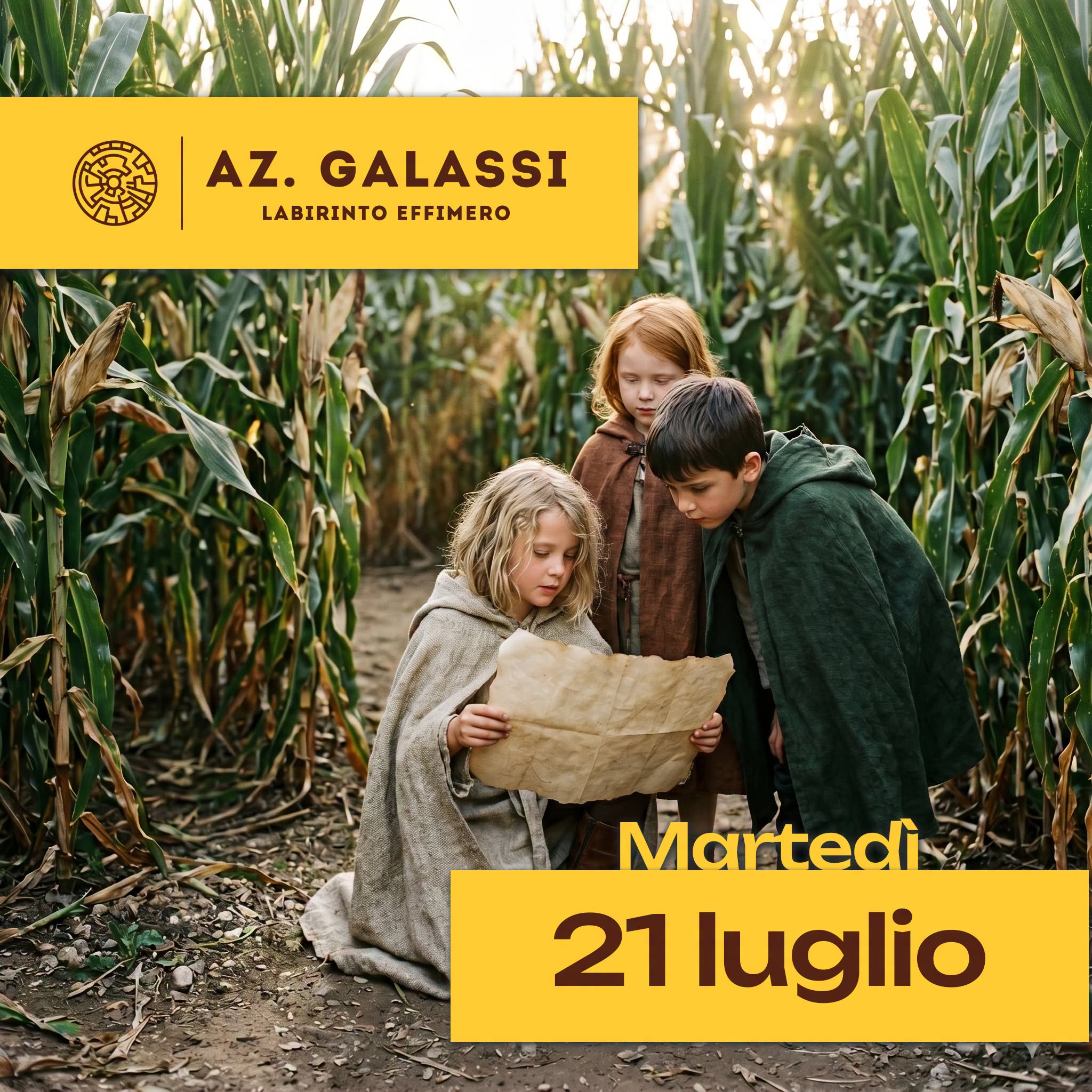 21 LUGLIO 2026 – Al Labirinto Effimero di Galassi “La Magia nel labirinto: Harry Potter e il Cerchio di Fuoco”!